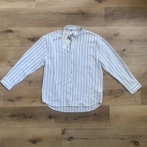 NWT ROLLA’S Oversized ROL Slouch Stripe Shirt